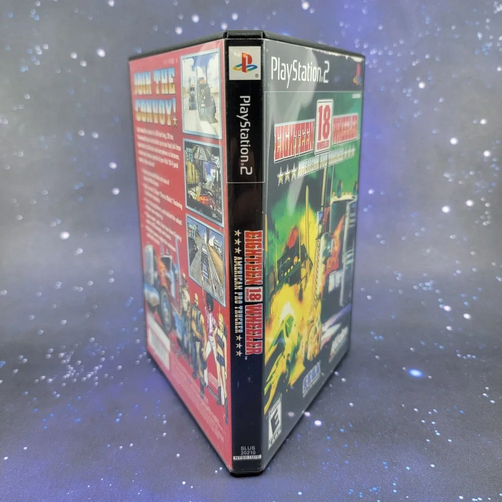 18 Wheeler American Pro Trucker PS2 PlayStation 2 Sega Acclaim Complete CIB